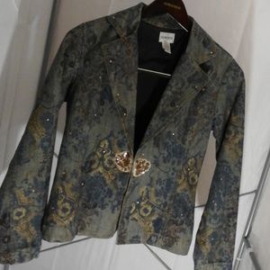 Jean Jacket with Bling